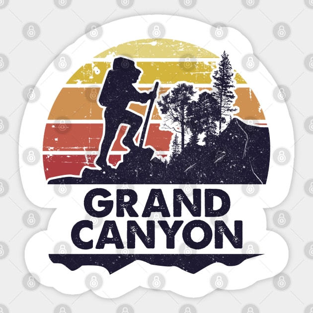Grand Canyon hike trip Sticker by SerenityByAlex